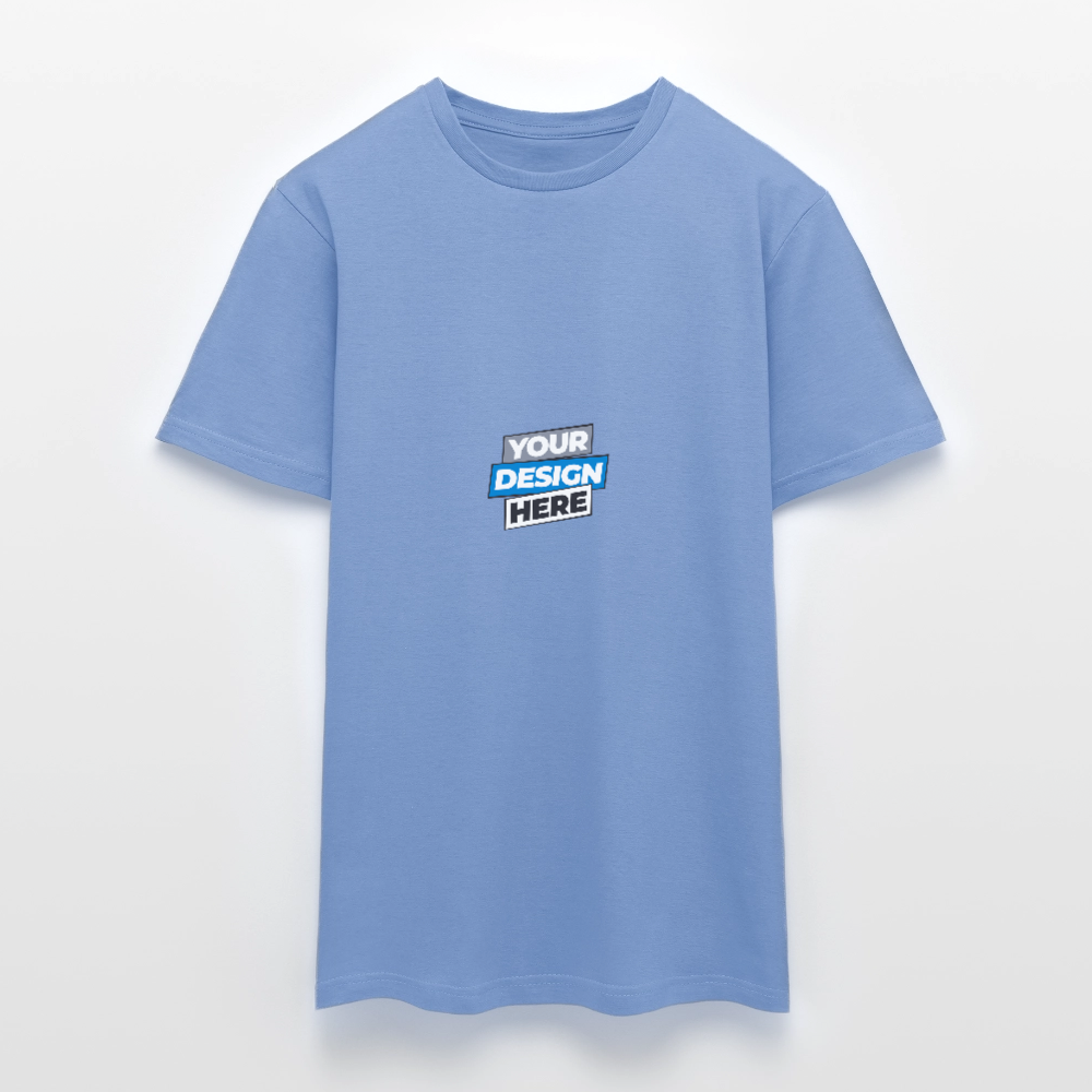 Men's T-Shirt Personalised Various Colours - carolina blue