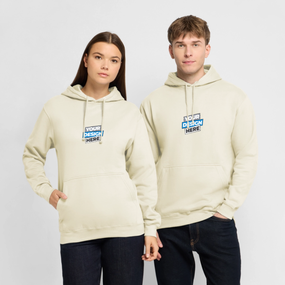 Unisex Hoodie Personalised Various Colours - vanilla