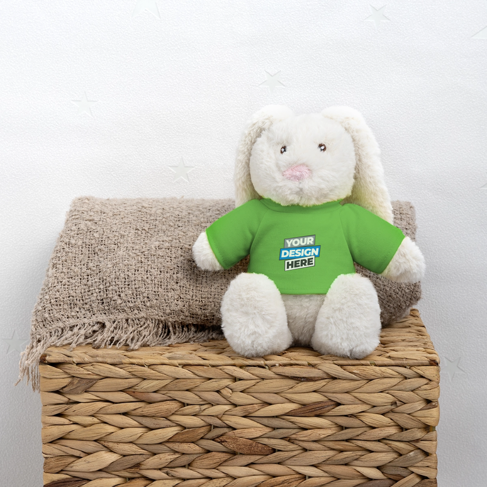 MiniFeet® RecycelHase® Bunny Cream Personalised Various Colours - light green