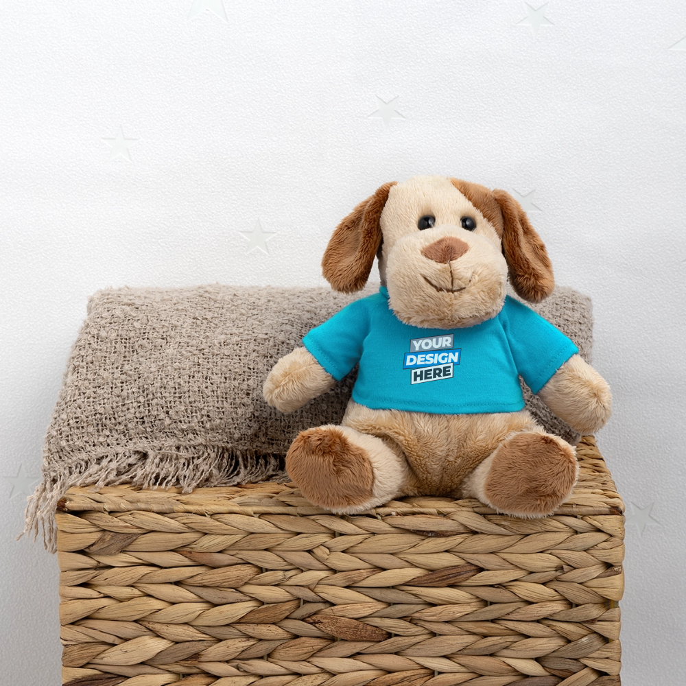 MiniFeet® Dog Helge Personalised Various Colours - atoll blue
