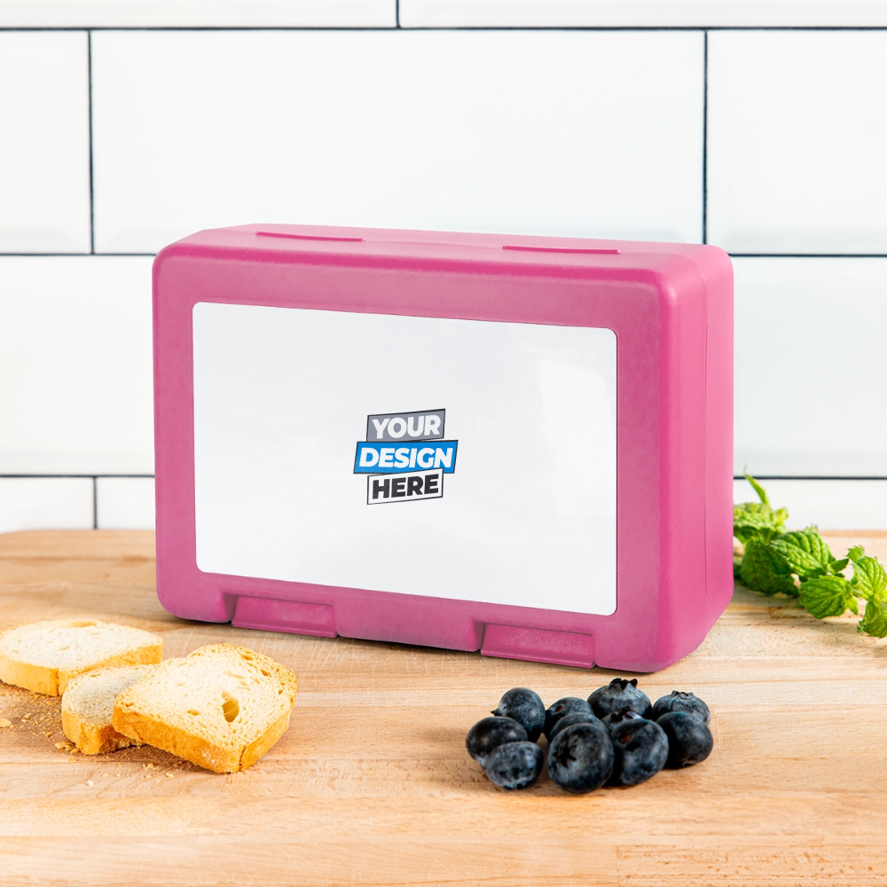 Lunchbox Personalised Various Colours - pink
