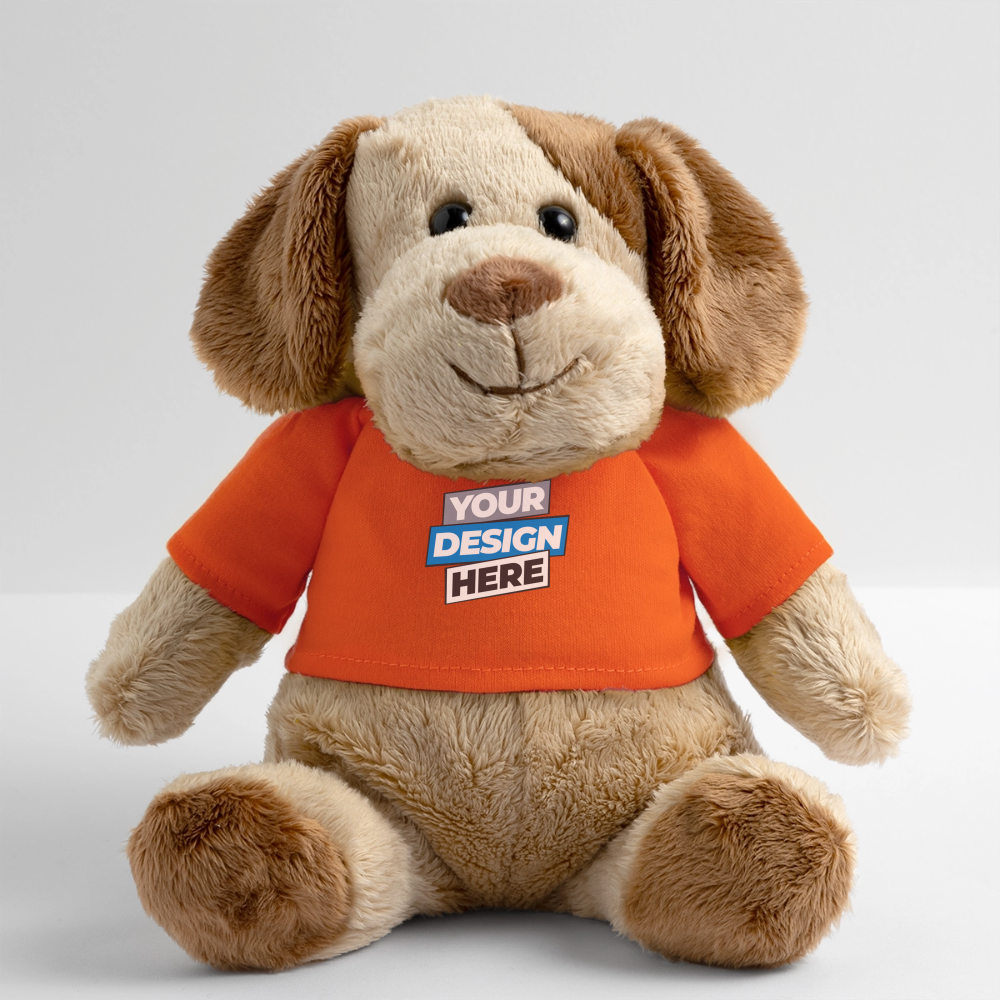 MiniFeet® Dog Helge Personalised Various Colours - golden orange