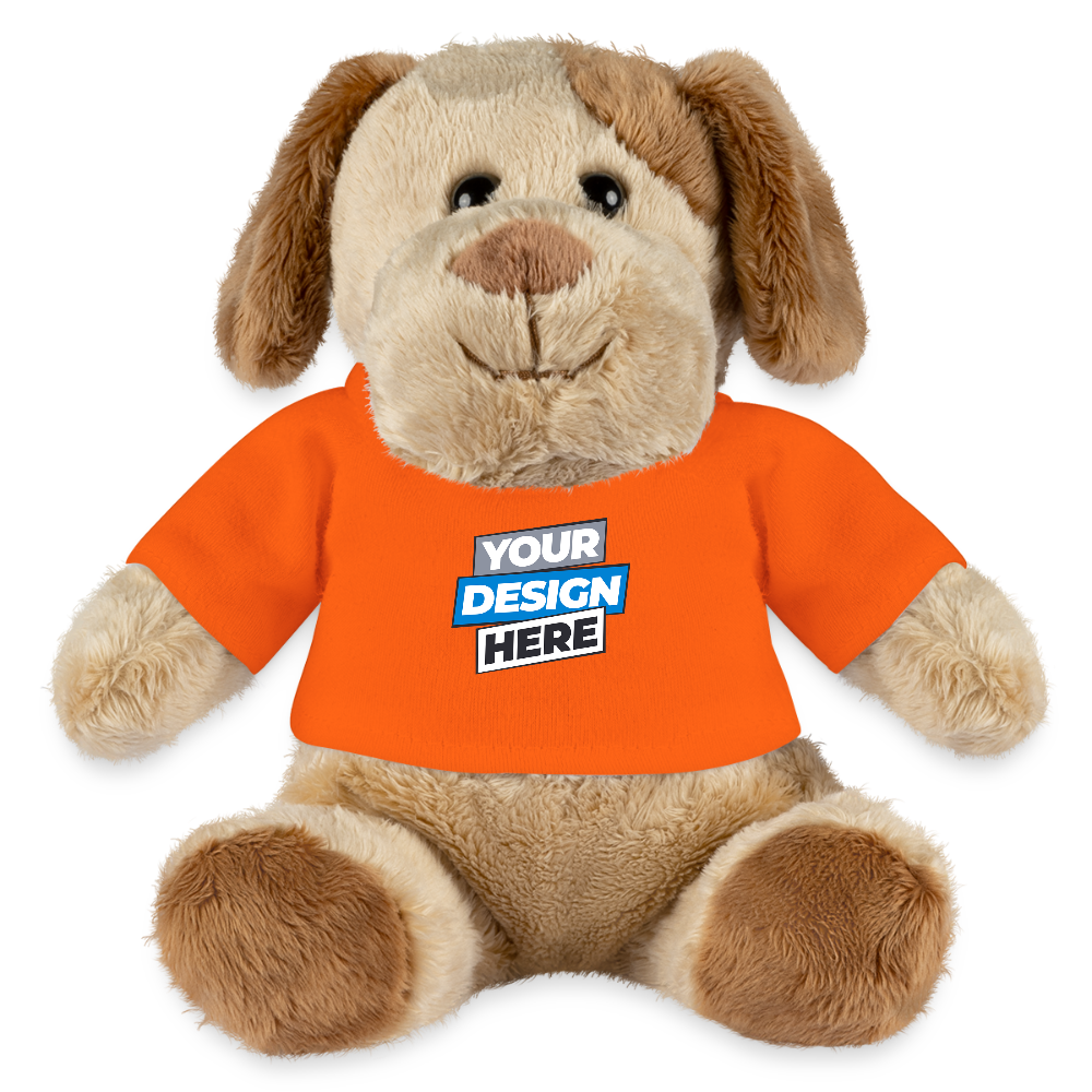 MiniFeet® Dog Helge Personalised Various Colours - golden orange