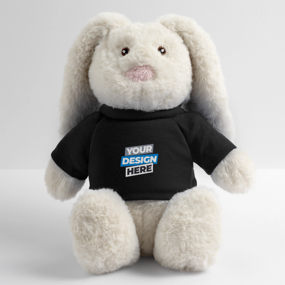 MiniFeet® RecycelHase® Bunny Cream Personalised Various Colours - black