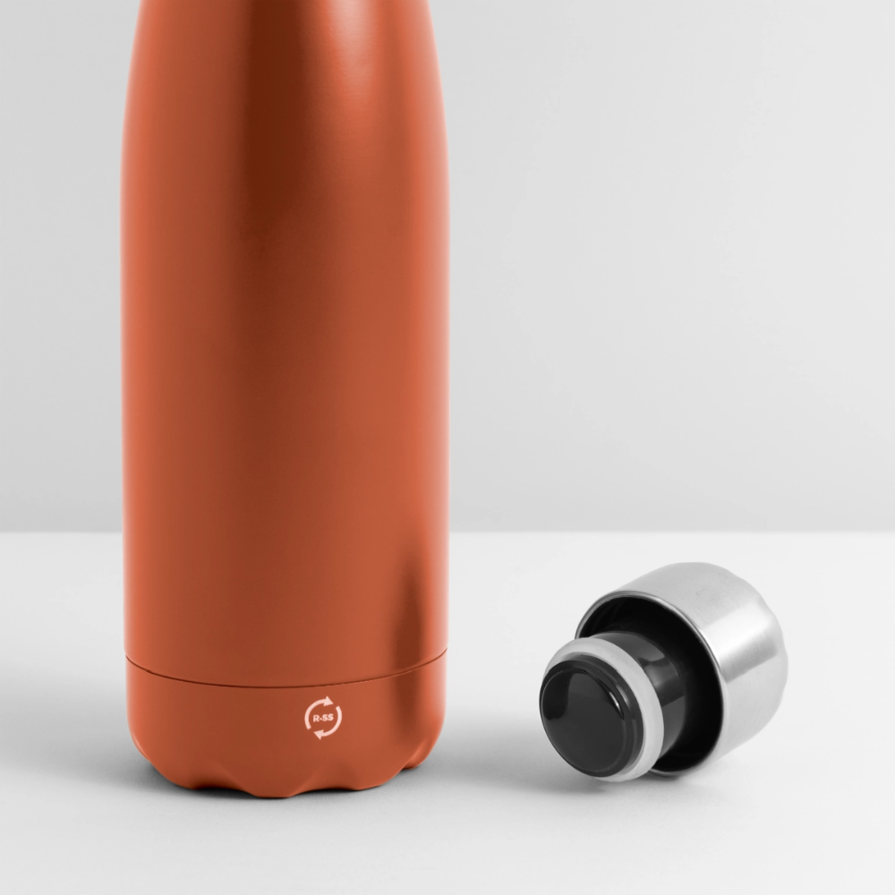 Insulated Water Bottle 500 ml Panoramic Personalised Various Colours - terra