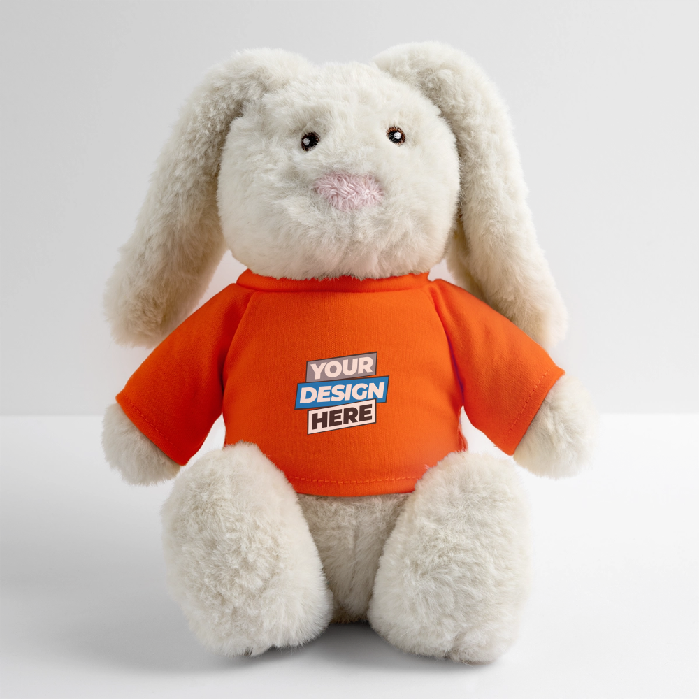 MiniFeet® RecycelHase® Bunny Cream Personalised Various Colours - golden orange