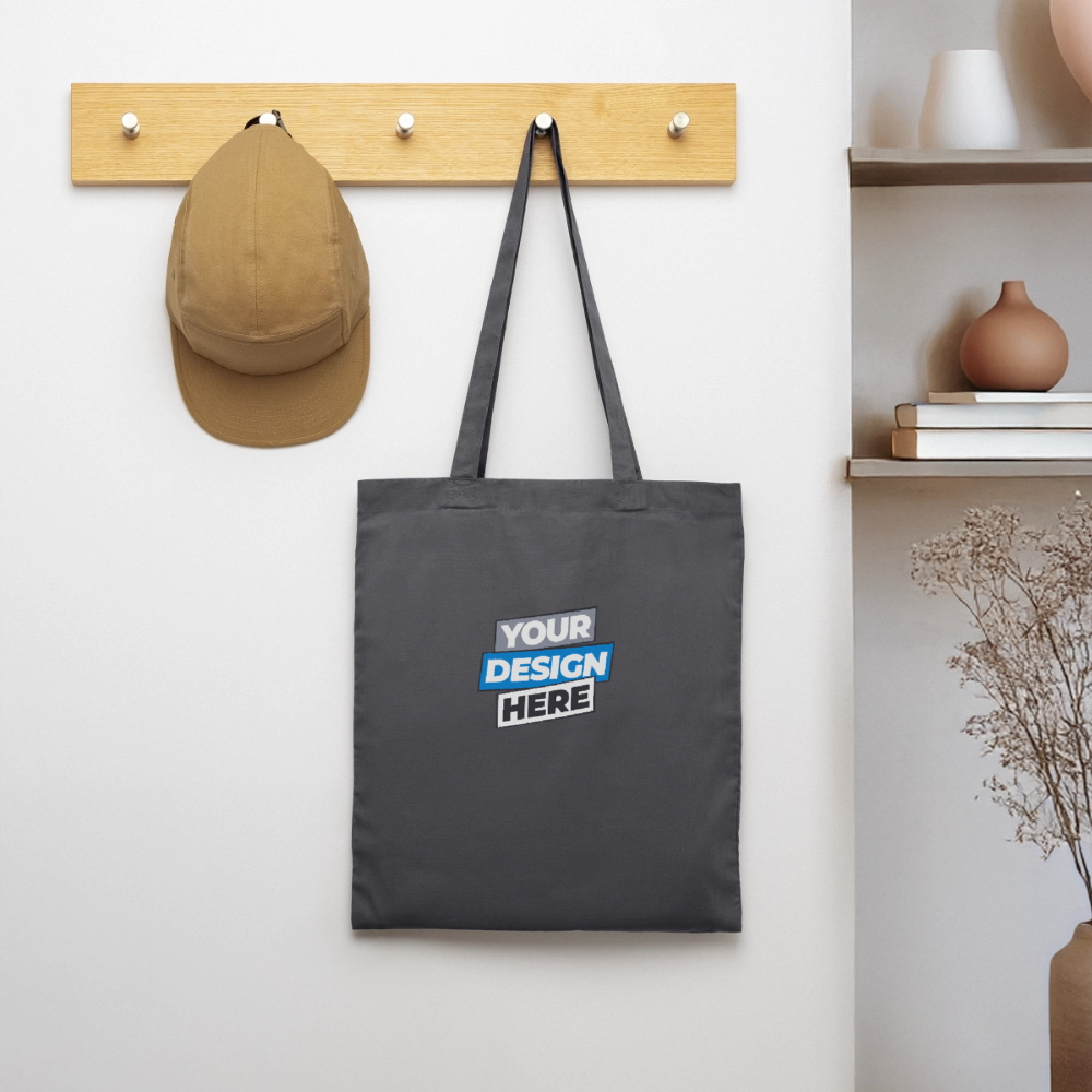 Tote Bag Personalised Various Colours - graphite grey
