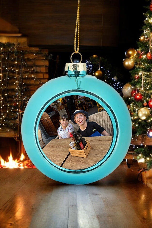 Photo Christmas Tree Bauble