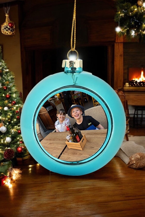 Photo Christmas Tree Bauble