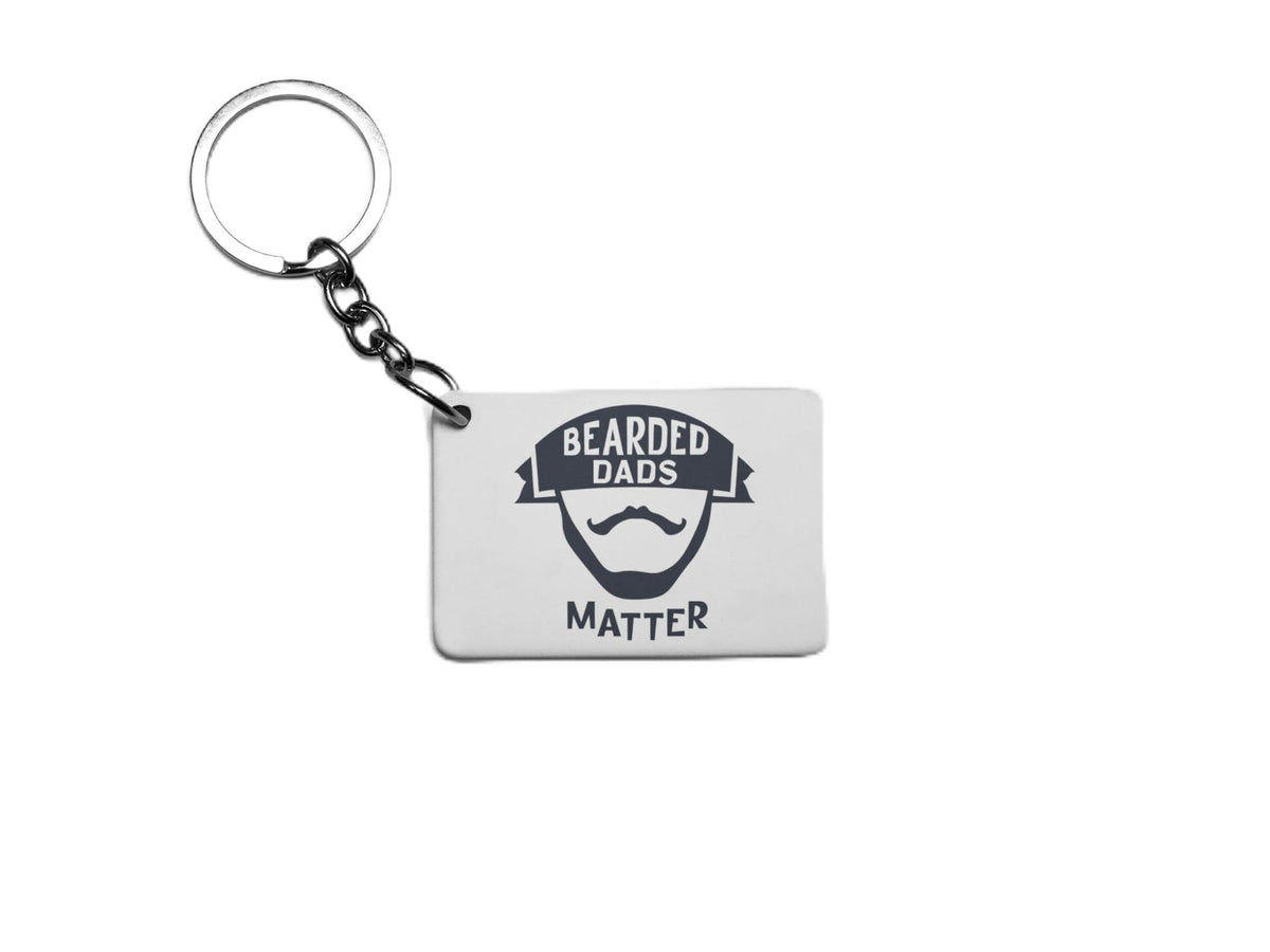 Bearded Dads Matter Key Ring