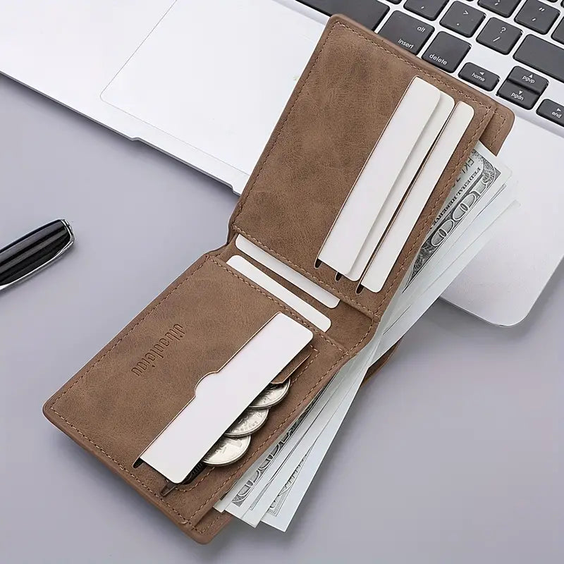 Personalised Wallet Name Brown