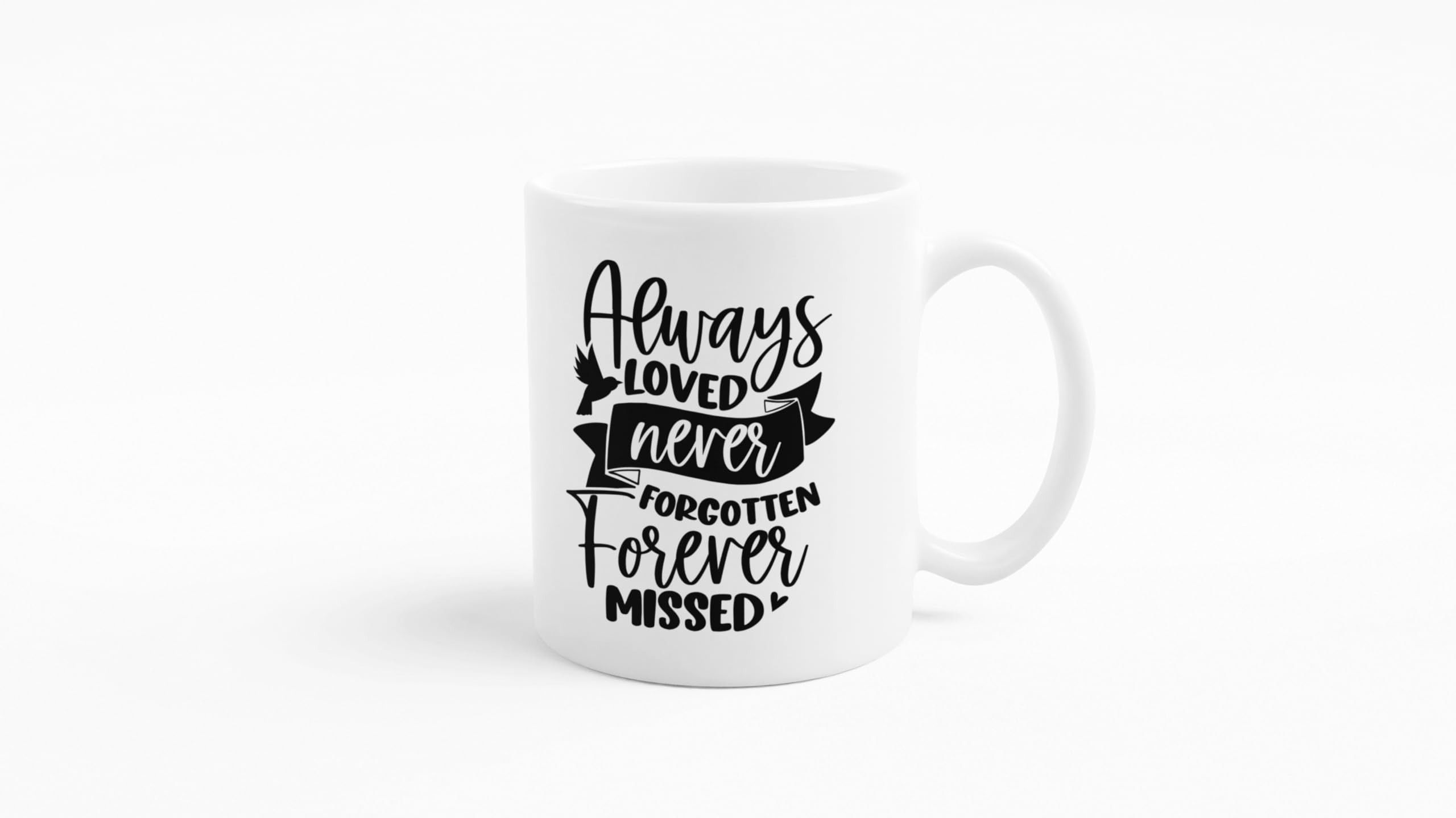 Always Loved Never Forgotten Forever Missed Mug