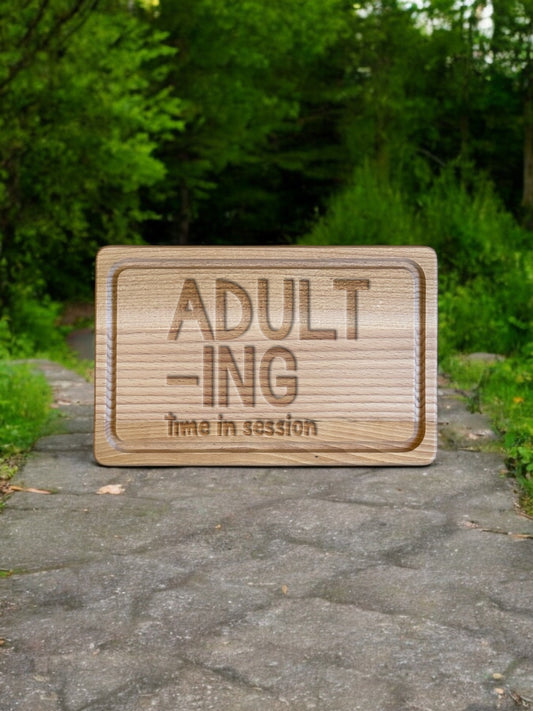 Adult-ing Time In Session Rectangle