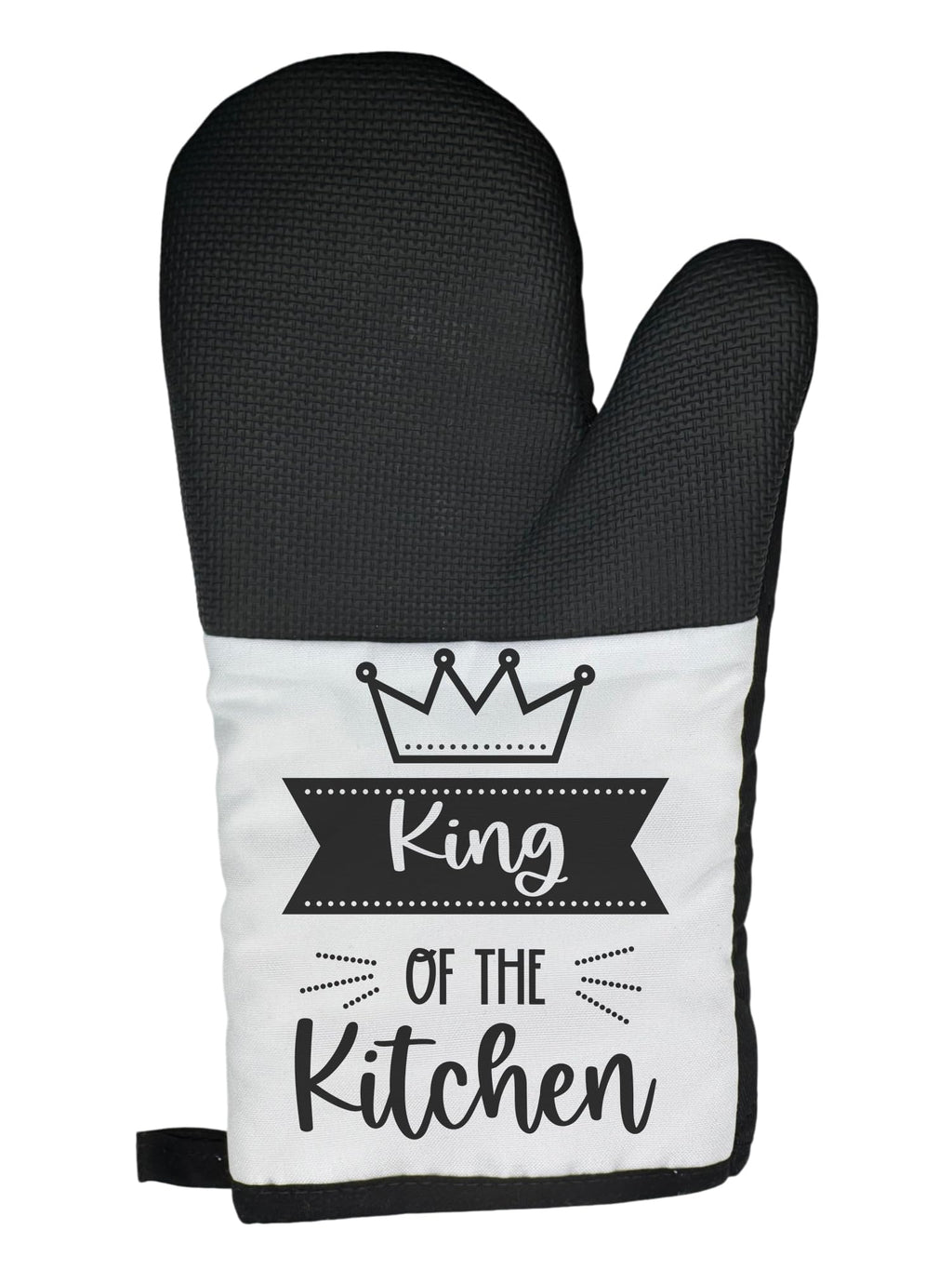 King Of The Kitchen Oven Mit Present Gift Idea Chritstmas