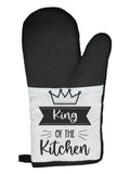 King Of The Kitchen Oven Mit Present Gift Idea Chritstmas