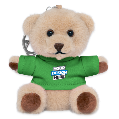 Plush Keyring Personalised Various Colours - green