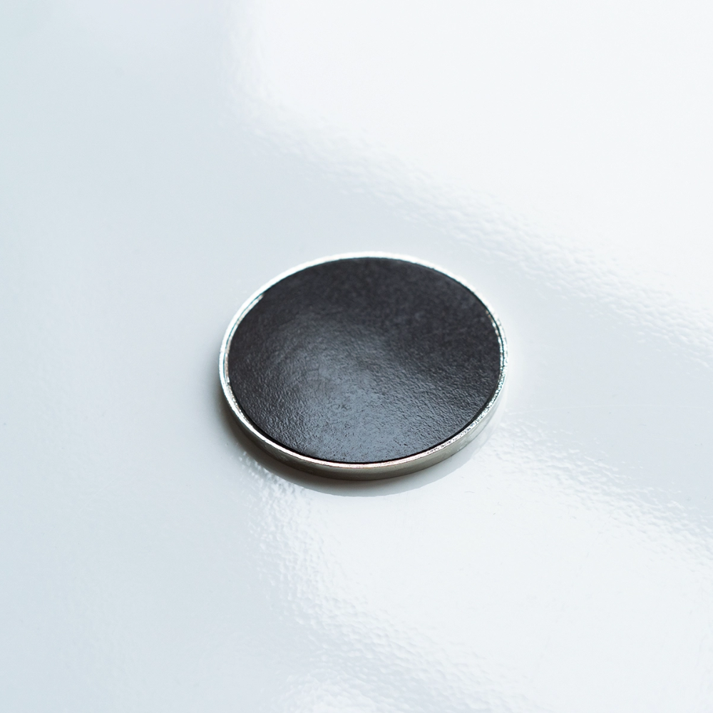 Round  Fridge Magnet Personalised - white