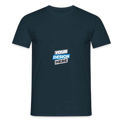 Men's T-Shirt Personalised Various Colours - navy
