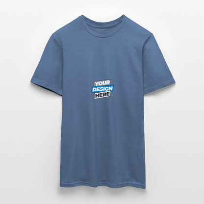 Men's T-Shirt Personalised Various Colours - dove blue 