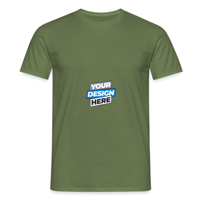 Men's T-Shirt Personalised Various Colours - military green