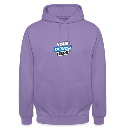 Unisex Hoodie Personalised Various Colours - lavender
