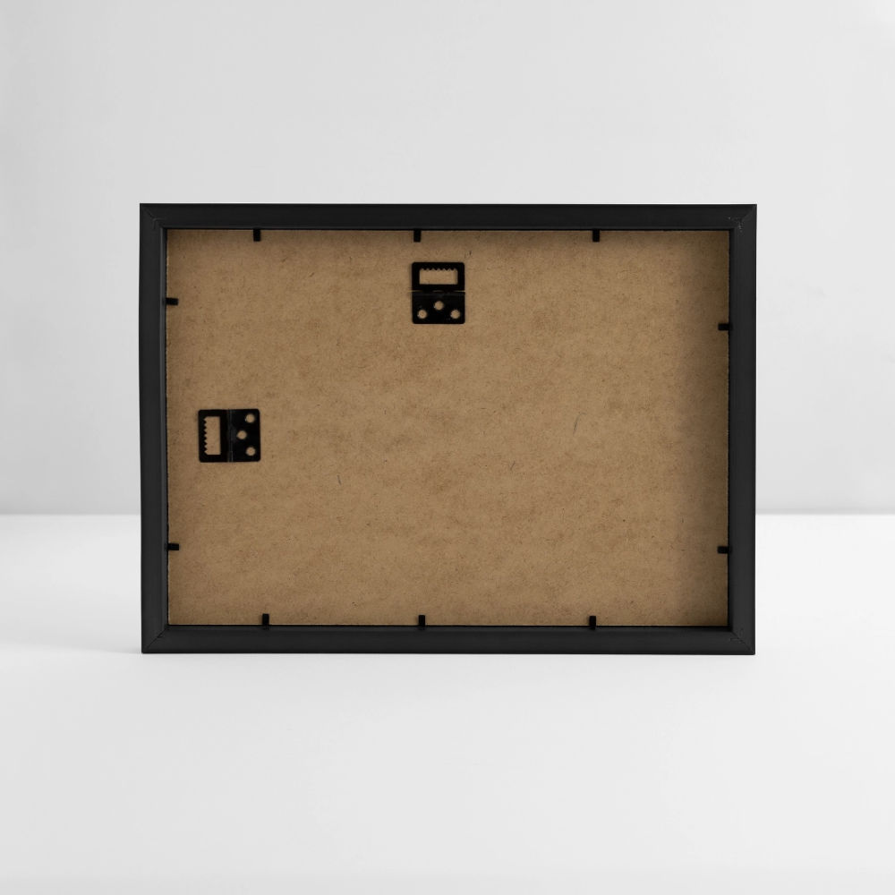 Framed poster (37 × 27 cm) Personalised - black