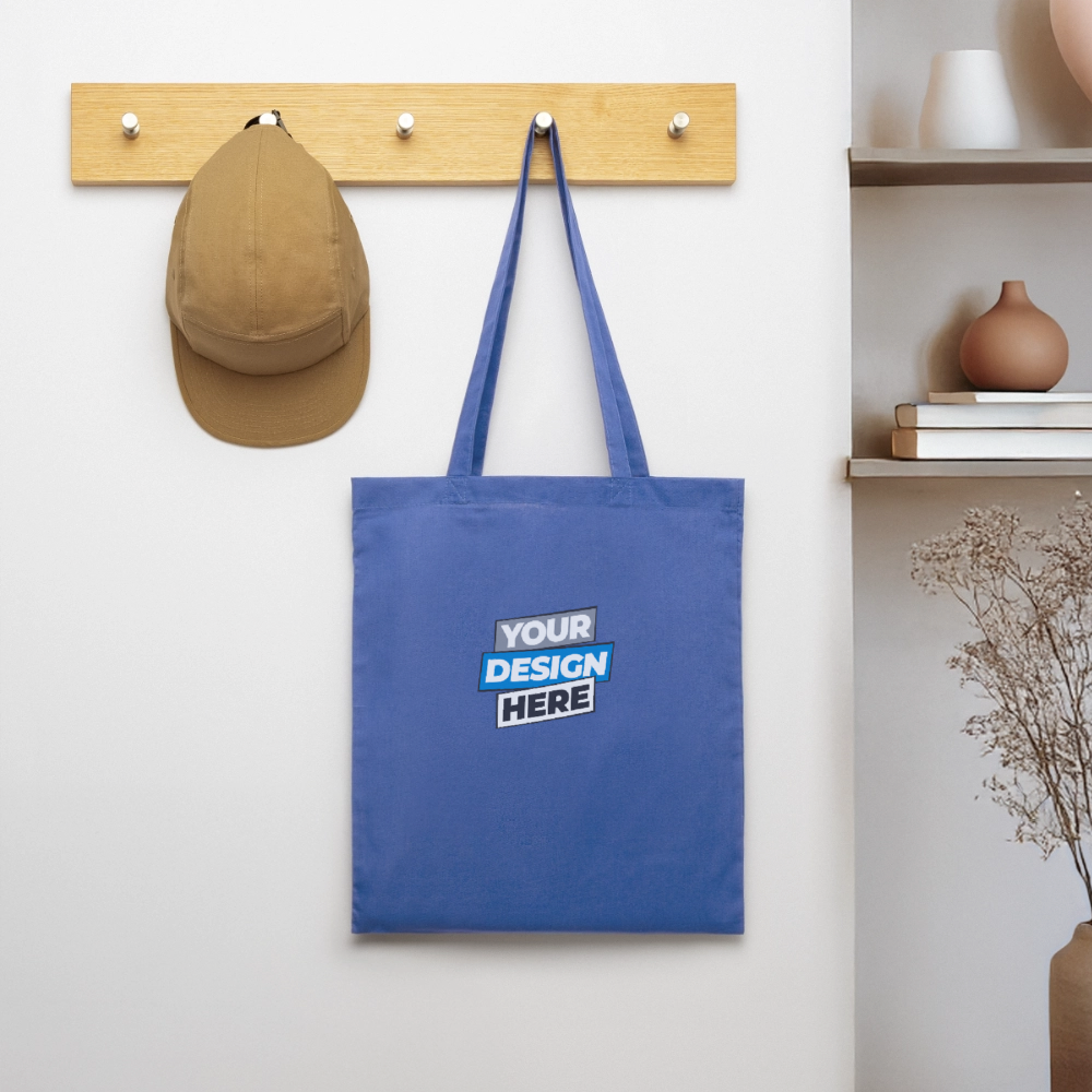 Tote Bag Personalised Various Colours - light blue