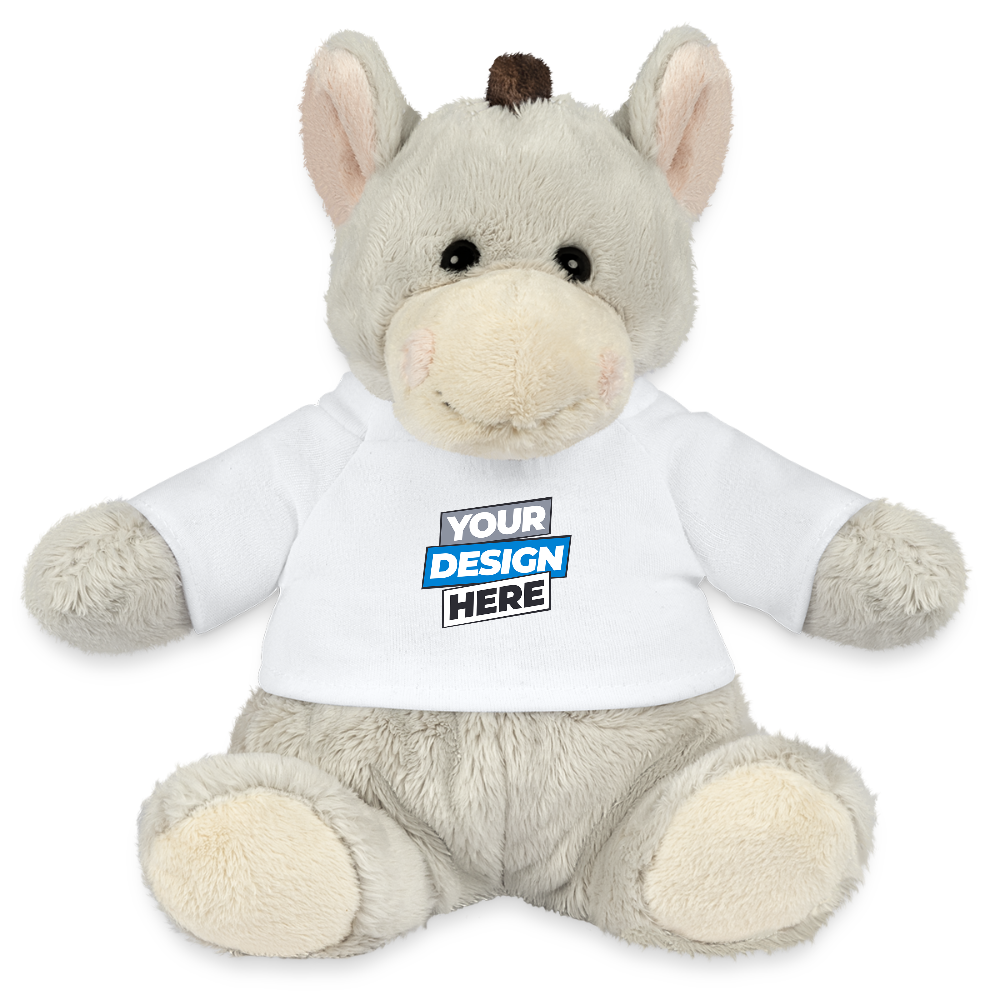 MiniFeet® Donkey Pelle Personalised Various Colours - white