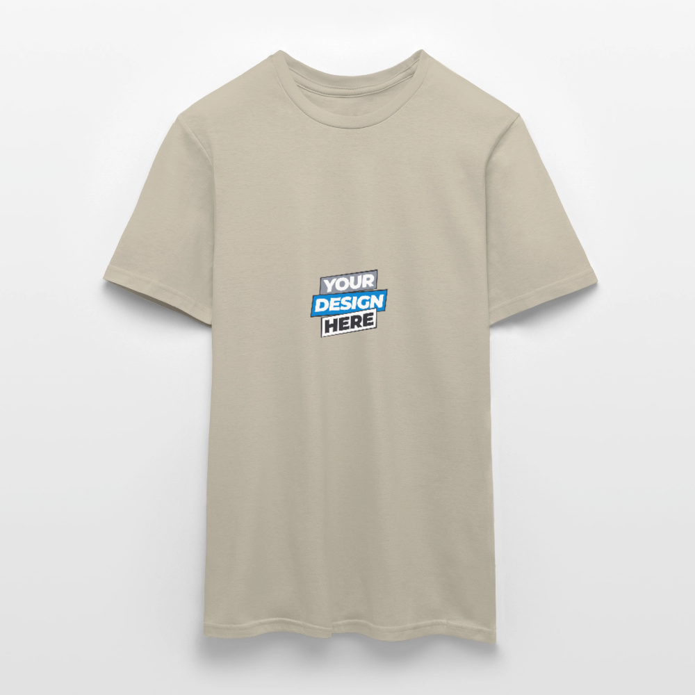 Men's T-Shirt Personalised Various Colours - sand beige
