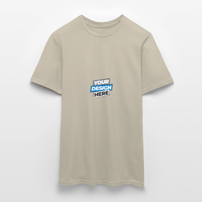 Men's T-Shirt Personalised Various Colours - sand beige