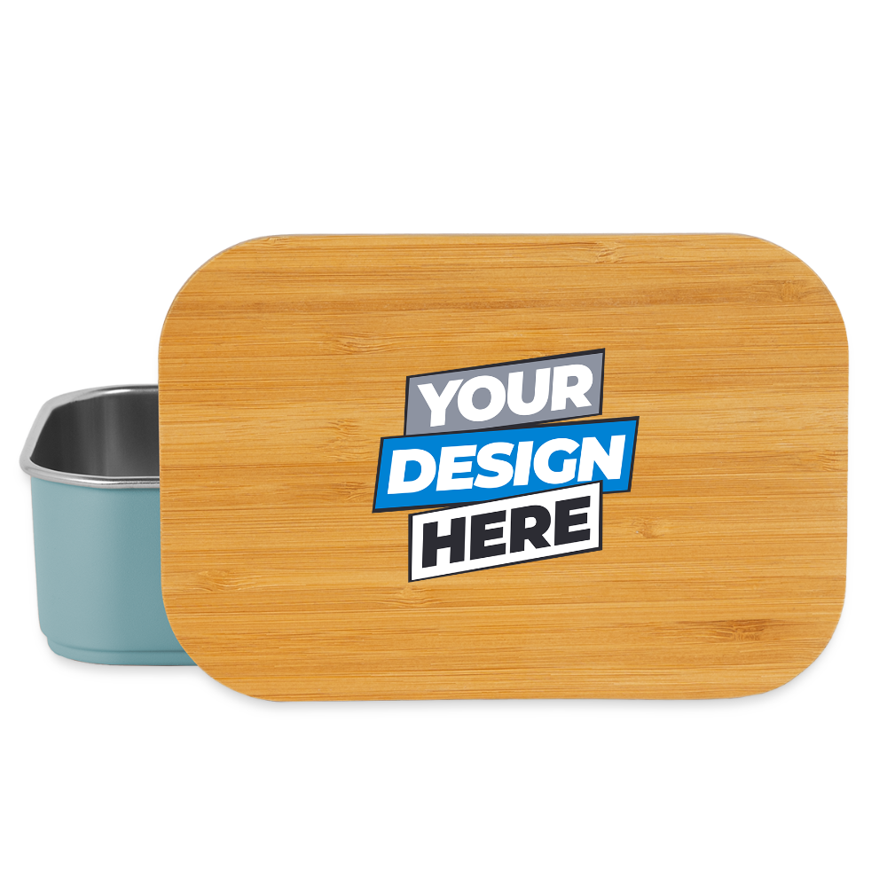 Lunch Box Personalised Various Colours - light blue