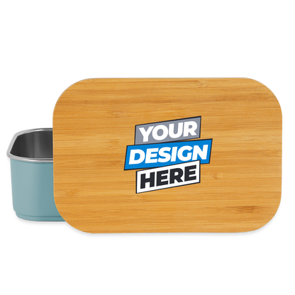 Lunch Box Personalised Various Colours - light blue