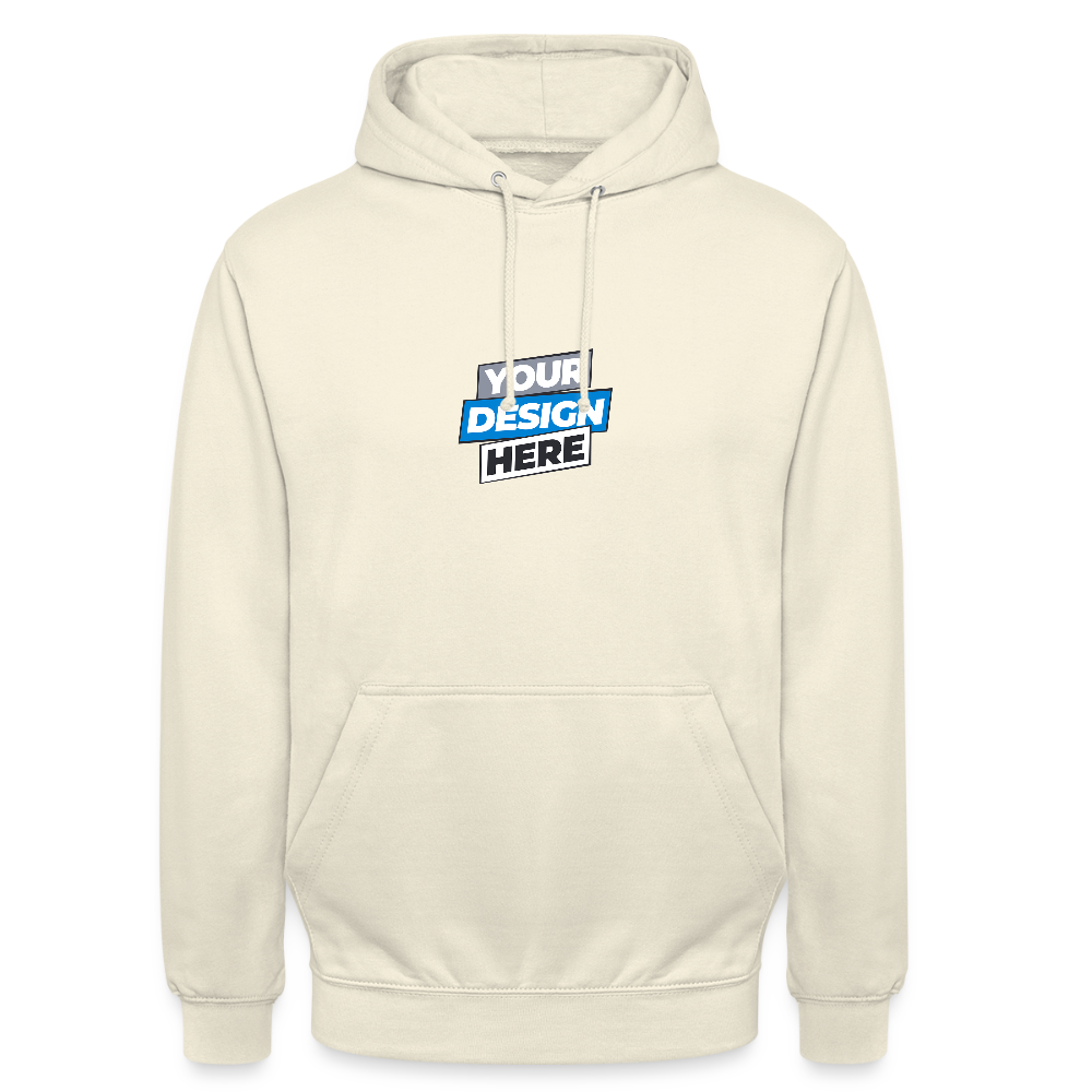 Unisex Hoodie Personalised Various Colours - vanilla