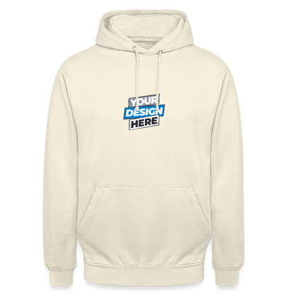 Unisex Hoodie Personalised Various Colours - vanilla