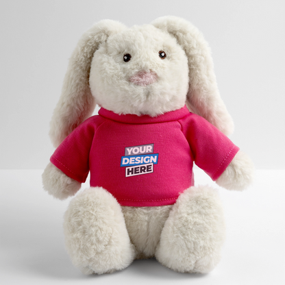 MiniFeet® RecycelHase® Bunny Cream Personalised Various Colours - pink