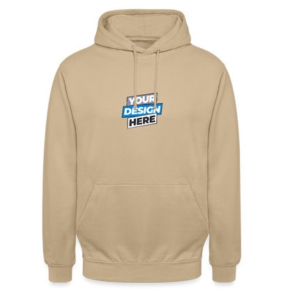 Unisex Hoodie Personalised Various Colours - beige