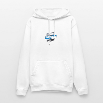 Unisex Hoodie Personalised Various Colours - white