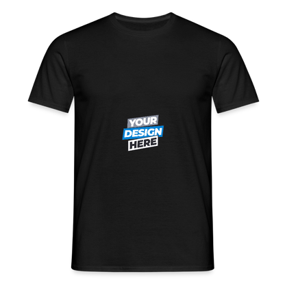 Men's T-Shirt Personalised Various Colours - black