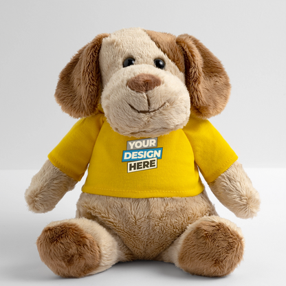 MiniFeet® Dog Helge Personalised Various Colours - sun yellow