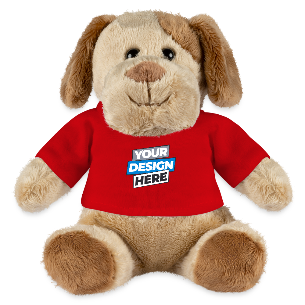 MiniFeet® Dog Helge Personalised Various Colours - red