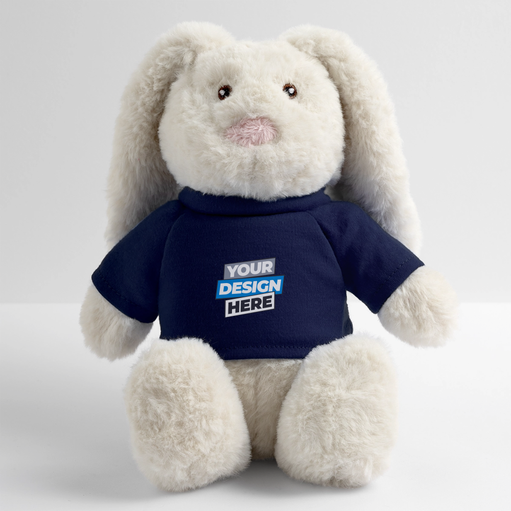 MiniFeet® RecycelHase® Bunny Cream Personalised Various Colours - french navy