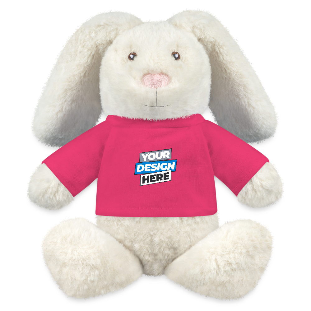 MiniFeet® RecycelHase® Bunny Cream Personalised Various Colours - pink
