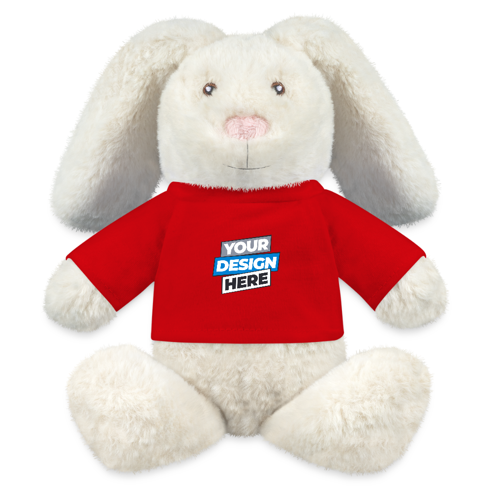 MiniFeet® RecycelHase® Bunny Cream Personalised Various Colours - red