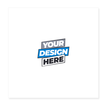 Poster 8" x 8" (20x20 cm) - white