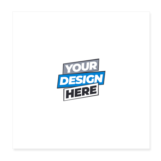 Poster 8" x 8" (20x20 cm) - white