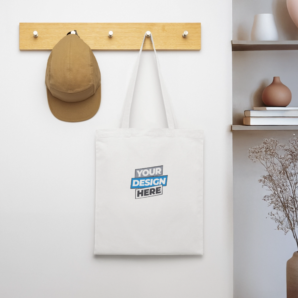 Tote Bag Personalised Various Colours - white