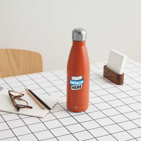 Insulated Water Bottle 500 ml Panoramic Personalised Various Colours - terra