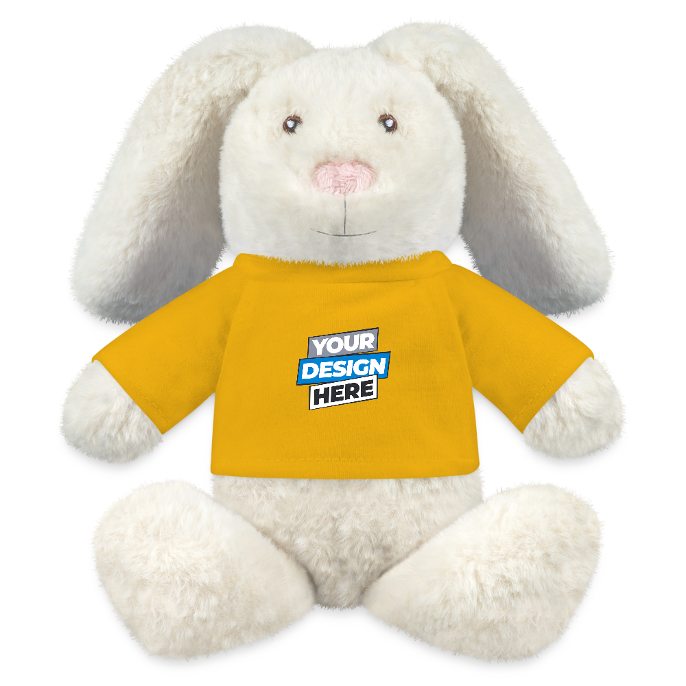 MiniFeet® RecycelHase® Bunny Cream Personalised Various Colours - sun yellow