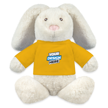 MiniFeet® RecycelHase® Bunny Cream Personalised Various Colours - sun yellow