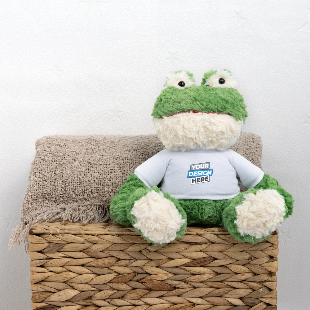 MiniFeet® Frog Torge Personalised Various Colour - white